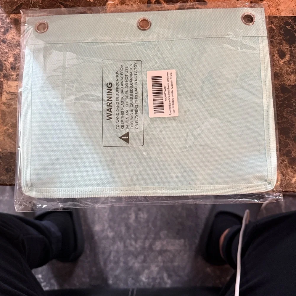 Source Unknown Mint Green Pencil Case